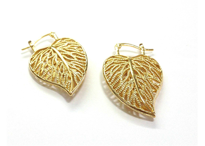 Gold Plated | Filigree Earrings